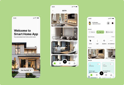 Smart Home App community design product design redesign ui uiux userinterface