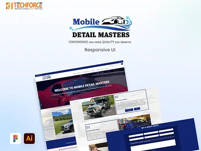 Mobile Detail Masters - Web UI branding ui