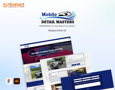 Mobile Detail Masters - Web UI branding ui