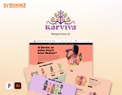 Karviva - Responsive UI branding ui