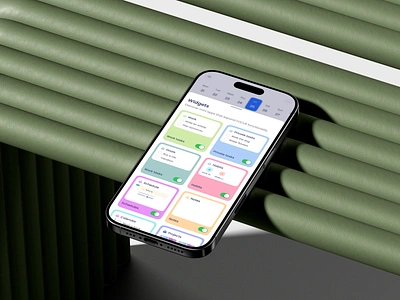 Day Planner Mobile App - Widgets & Calendar Modal activity b2c calendar calendar app insights manage widgets minimal mobile app design modern ui personal planner product productivity schedule app schedule mobile app task management task manager mobile app to do widget widgets page