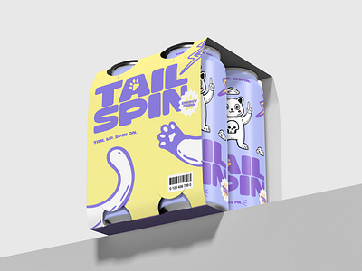 TailSpin: Playful Energy Drink Branding brand identity branding brandingdesigner design graphic design illustration logo logodesigner logotype package pakagedesign top10 ui ux