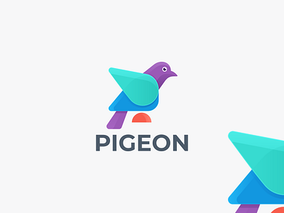 PIGEON branding design icon logo pigeon pigeon coloring pigeon design graphic pigeon logo