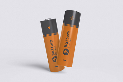 Battery Mockup Bundle Set - Rielismee alkaline