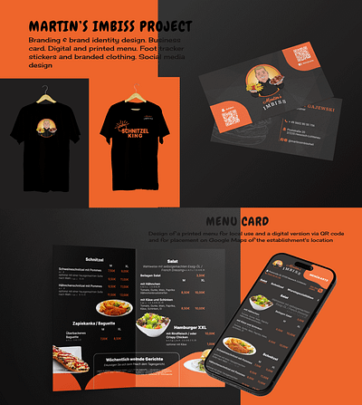 Branding & brand identity design. Business cards. Menu. T-shirts branding business business cards. design figma graphic design logo menu card mobile app social media t shirt