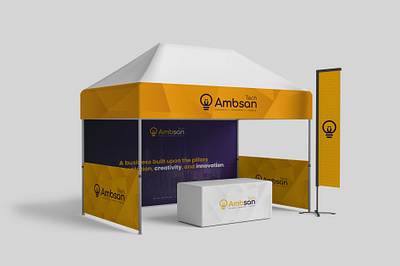 Trade Booth Design branding design graphic design magazine trade booth design typography vector