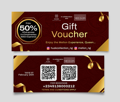 Gift Voucher graphic design