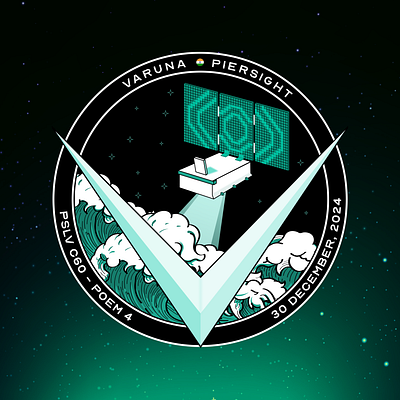 Mission Patch For A Space Mission 3d graphic design marketing ui