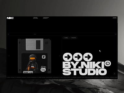 NIKI Studio - About us branding desgin design graphicdesign illustration inteface kaixapham typography ui ui ux design