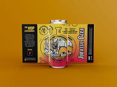 The Hop Experiment art direction craft beverage graphic design package design