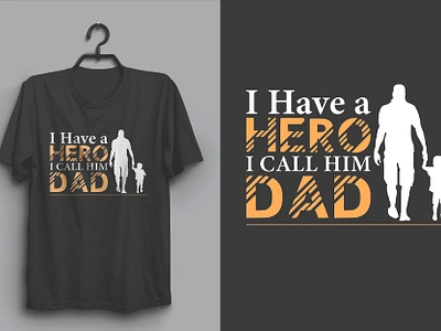 Dad T-Shirt Design branding dad t shirt design design graphic design icon illustration minimal photoshop t shirt design typography unique t shirt design vector