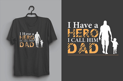 Dad T-Shirt Design branding dad t shirt design design graphic design icon illustration minimal photoshop t shirt design typography unique t shirt design vector