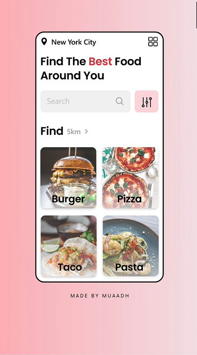 Food Delivery app design ui ux designers food food delivery app hot modren app ui ux