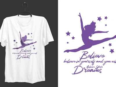 Dancing T-Shirt Design branding dancing t shirt design design graphic design icon illustration minimal motion graphics photoshop t shirt design typography unique design vector