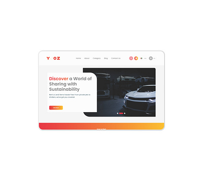 Yjoz app buy car design rent web