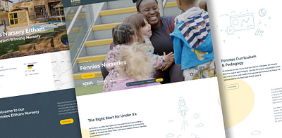 Fennies Nursery Group animation api intergration branding ux web