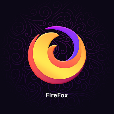 FireFox Logo Love android app brand branding browser concept design firefox glyph icon icons ios logo product ui ux vector