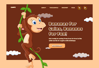 Meme Coin - Hero Section figma hero section memecoin memewebsite ui ui design website