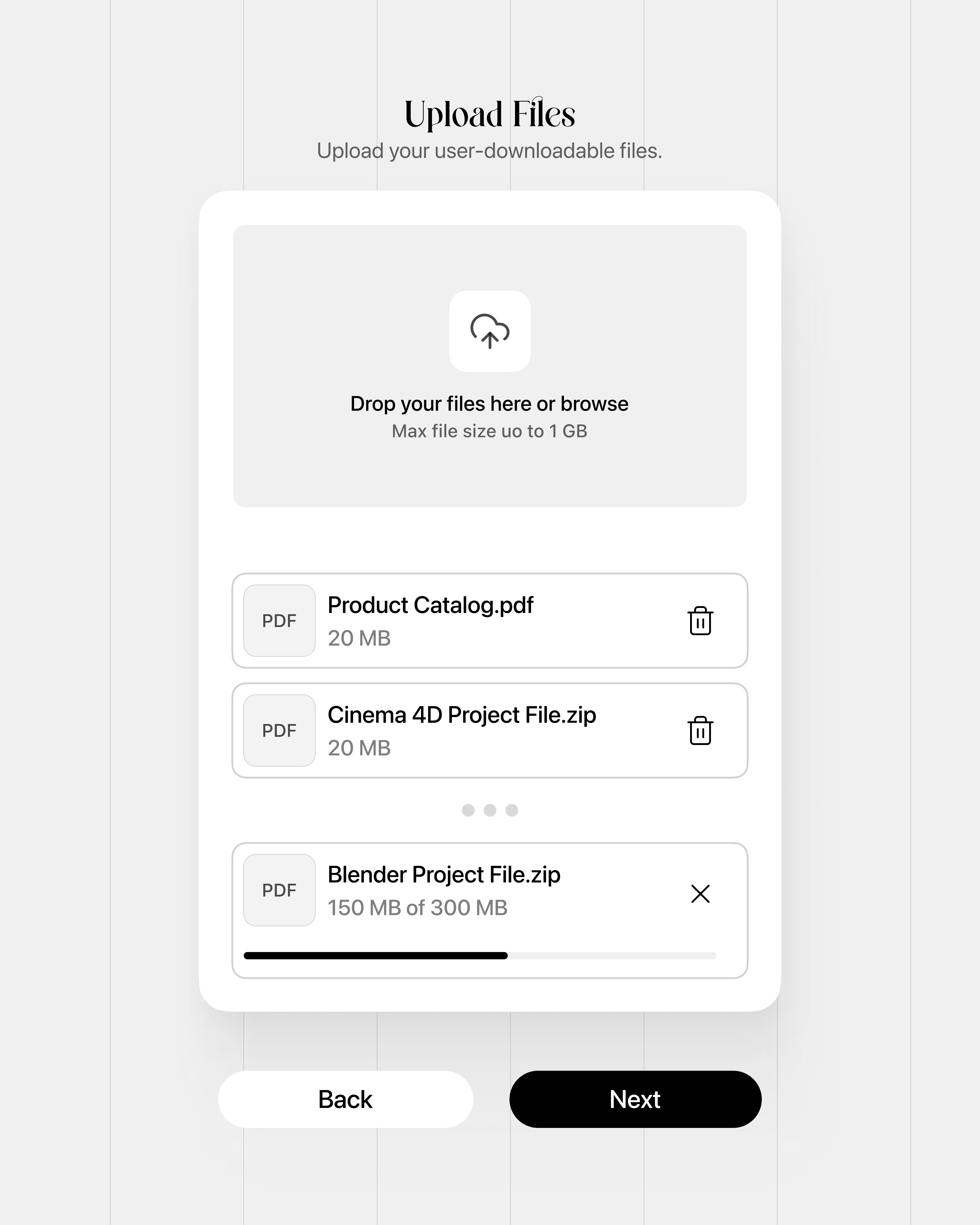 Upload Your File Here...! figma ui uploadfile