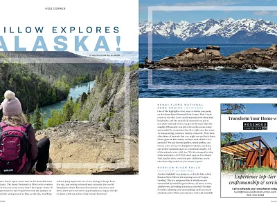 Feature • Stroll Indian Peaks cover story feature graphic design indesign layout magazine print publication