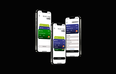 Credit Card Checkout Mobile App UI Design branding credit credit card checkout dailyui day02 mobile app mobile ui mockups ui ui design uiux