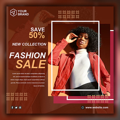 Fashion Sale branding design graphic design product design social media post