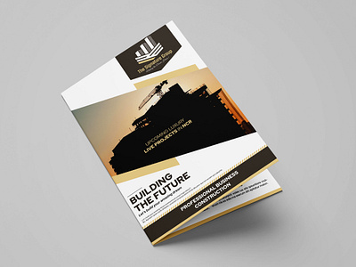 Real Estate Bifold Brochure advertisement bifold brochure billboard booklet branding brochure catalogue design construction brochure flyer graphic design logo print design