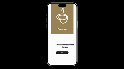 Prototype - Coffee Shop App appprototype coffeeshopapp designshowcase interactivedesign prototypevideo uiuxdesign