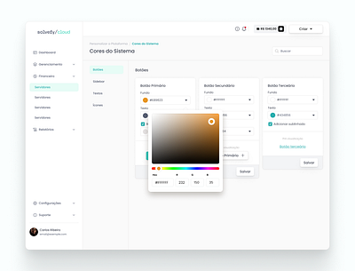 UI Color Scheme. design system figma ui ux