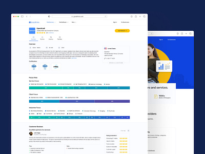 Company Detail Page design landing minimal page pandya pixel ui ux web website