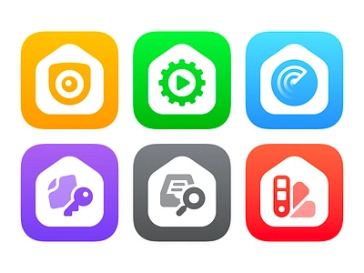 Home App Icons app icon design icon design ios app icon