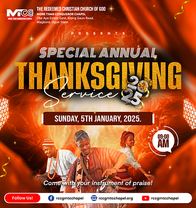 Thanksgiving Sunday Flyer Design branding design flyer flyer design graphics design logo religious flyer design sunday flyer thanksgiving ui