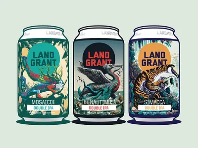 The New Cryptozoology branding brewing cans columbus craft beer cryptid cryptozoology double ipa ipa ohio