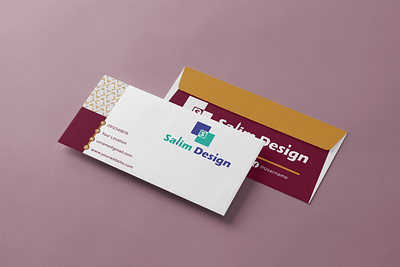 Envelope Template 2 3d animation branding c4 envelope design die cut die line dl envelope envelope graphic design illustration motion graphics template vector