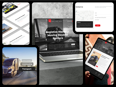 Modern Transport & Logistics Website Design fleet management design fleet services uiux freight and logistics freight management freight solutions web design logistics platform logistics solutions logistics web design modern freight website modern logistics interface modern transport ui professional web design responsive logistics website shipping services ui transport business design transport company website transport management system transport services website transport website transportation solutions