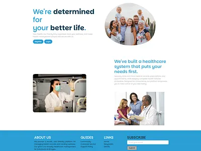 Healthy you. - React.js website bootstrap css designing health html javascript node.js react uiux web designing website