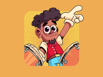 🎵 branding brazil character color design fun illustration sao paulo thunder rockets ui