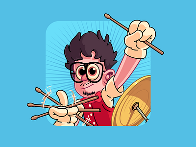 ♫ branding brazil character color design fun illustration sao paulo thunder rockets ui