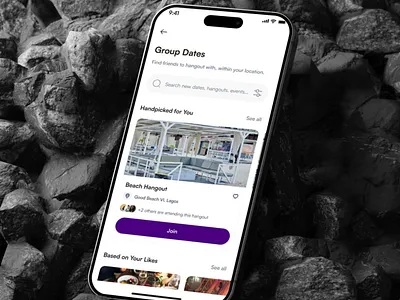 Dating App UI app app design design mobile app ui ui ui ux ux