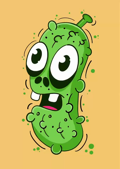 Pickle drawing illustration ipad