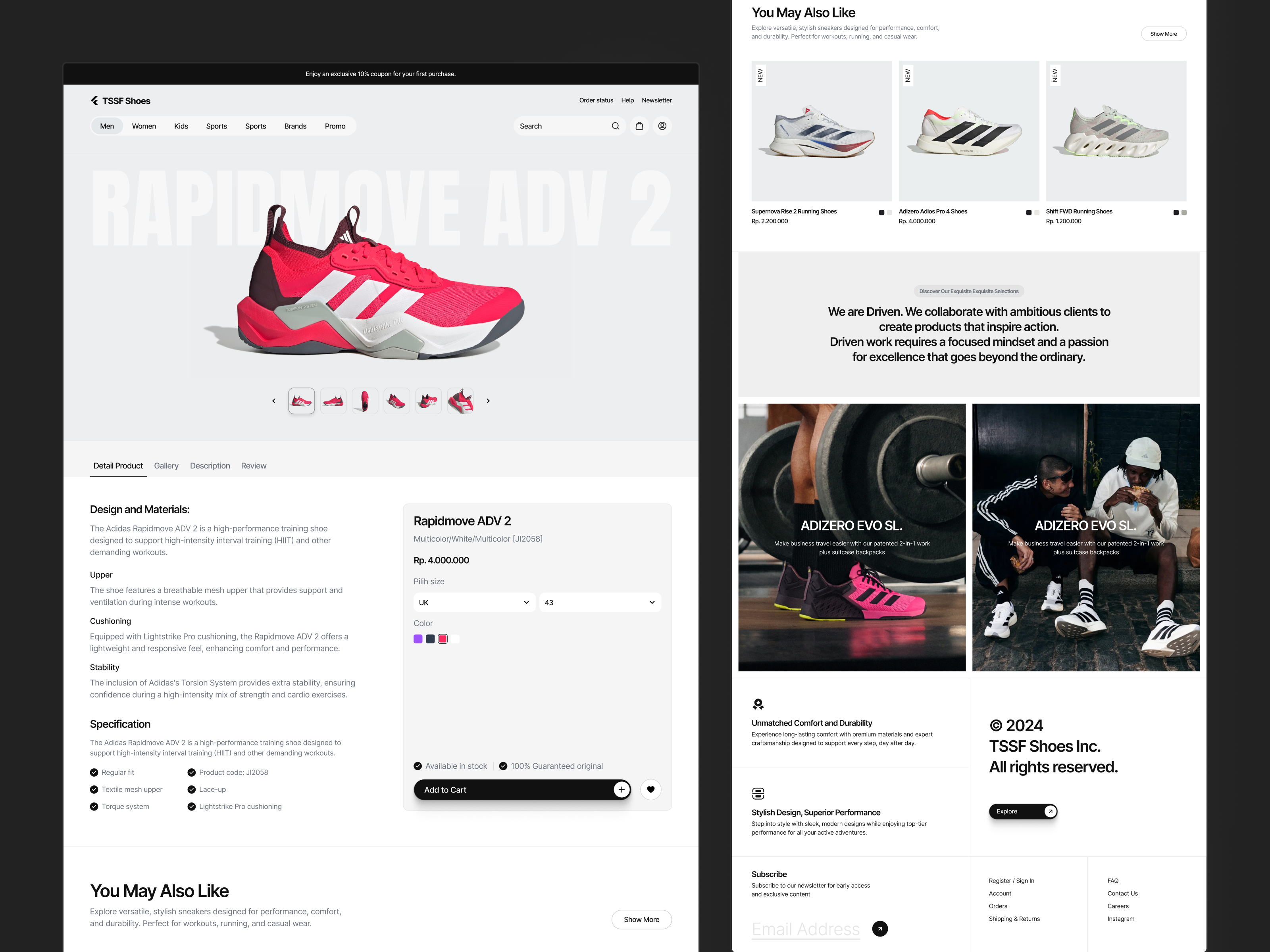 Example of E Commerce Design And Development