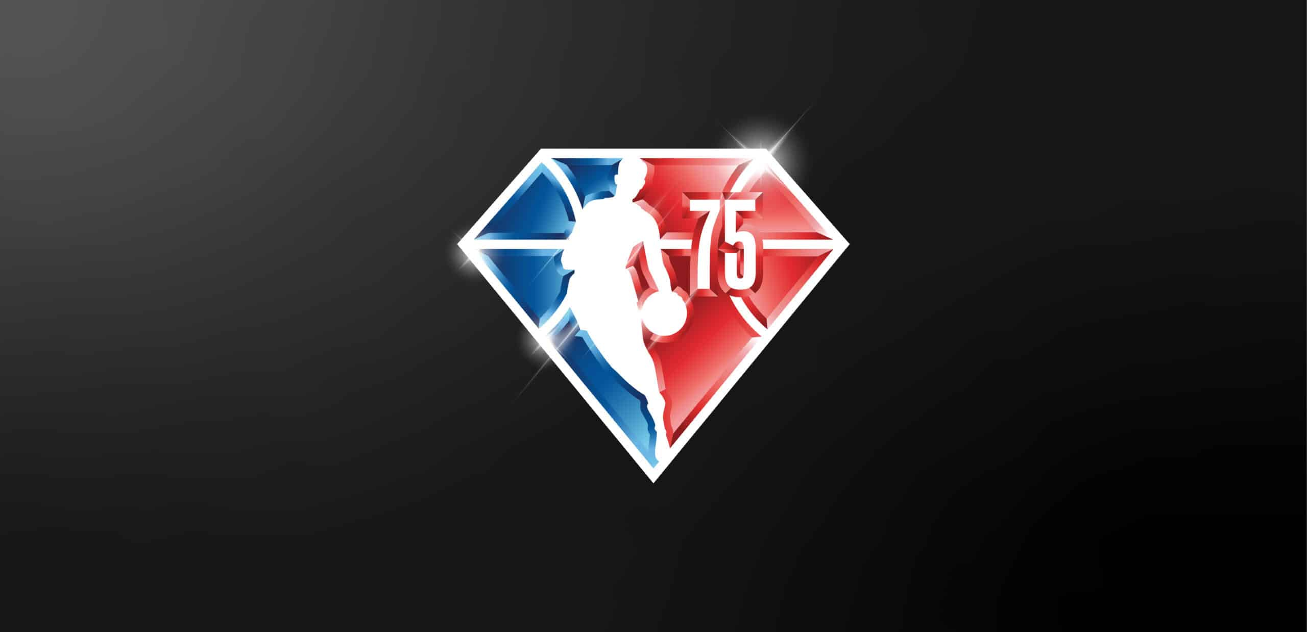 NBA 75th Anniversary 75th anniversary anniversary basketball brand guidelines brand identity icon iconography identity identity design identity systems legacy logo logo design michael jordan nba nba 75 rare design sports branding sports design