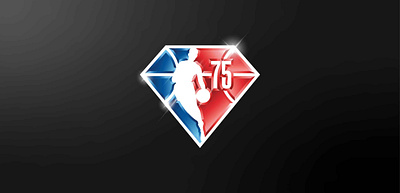 NBA 75th Anniversary 75th anniversary anniversary basketball brand guidelines brand identity icon iconography identity identity design identity systems legacy logo logo design michael jordan nba nba 75 rare design sports branding sports design