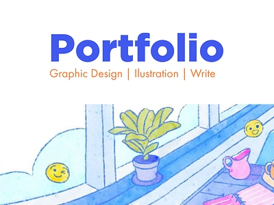 Portfolio Graphic Designer | Nabila Azzahra clip art colorful design cover book freelance graphic design hire me infographic layout portfolio design portfolio illustration remote designer remote illustrator social media ui ui designer ui illustration