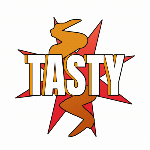 A spicy/tasty animated GIF animation chicken design food gradient illustration motion motion graphics spicy tasty typography vector wings