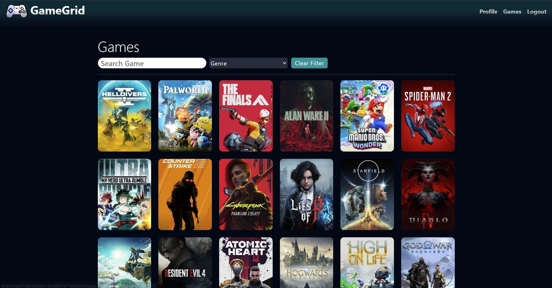 Example of Website Design (Starter Tier)