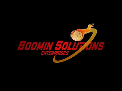 Boomin Solutions Logo professional logo