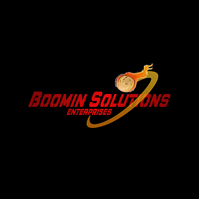 Boomin Solutions Logo professional logo