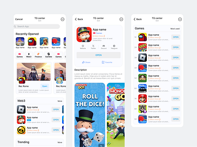 TG app center app center app store center game mobile telegram tg website
