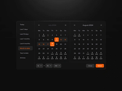 Calendar Component app design appointment calendar calendar component calendar dashboard call component date picker meeting month calendar product design productivity schedule set call timetable todo ui ui design user interface web app